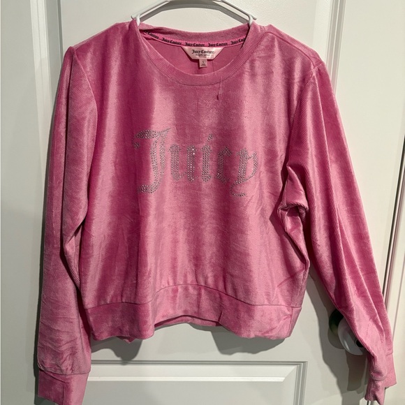 NWT- Juicy Couture woman’s 2 piece velvet lounge/sleep set, size medium - Picture 2 of 11